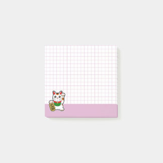 Cute Lucky Cat Post-it® Notes