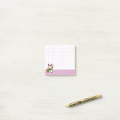 Cute Lucky Cat Post-it® Notes (Op bureau)