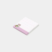 Cute Lucky Cat Post-it® Notes (Schuin)