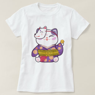 Cute Lucky Cat T-shirt