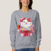 Cute Lucky Cat Trui (Voorkant)