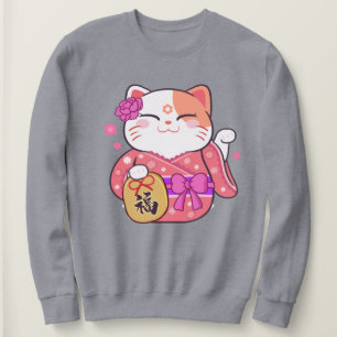 Cute Lucky Cat Trui