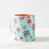 Cute Lucky Clover Floral Blue | MOK (Voorkant links)