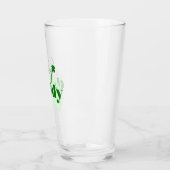 Cute Lucky Dad Green St Patrick's Day Glas (Links)