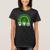 Cute Lucky Rainbow Gnome Happy St Patricks Day_1 T-shirt (Voorkant)