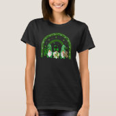 Cute Lucky Rainbow Gnome Happy St Patricks Day Fam T-shirt (Voorkant)