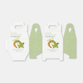 Cute Lucky Shamrock St Patrick's Day Baby shower Bedankdoosjes (Uitgevouwen)
