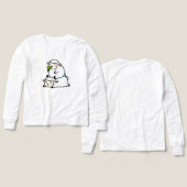 Cute Lucky Sheep St. Patrick's Day Clover (Voorkant /achterkant)