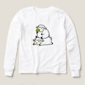 Cute Lucky Sheep St. Patrick's Day Clover (Voorkant)