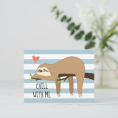 Cute, lui slank beer design voor Valentijnsdag Briefkaart (Staand voorkant)