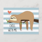 Cute, lui slank beer design voor Valentijnsdag Briefkaart (Voorkant)