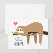 Cute, lui slank beer design voor Valentijnsdag Briefkaart (Voorkant / Achterkant)