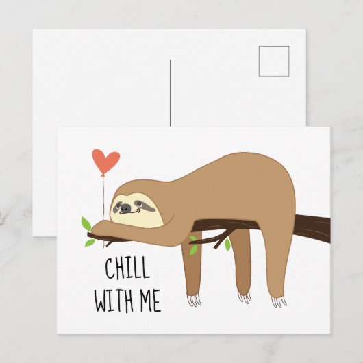 Cute, lui slank beer design voor Valentijnsdag Briefkaart (Voorkant / Achterkant)