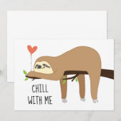 Cute, lui slank beer design voor Valentijnsdag Kaart (Voorkant / Achterkant)