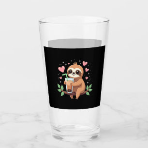 Cute Luiaard Boba Bubble Melk Thee Kawaii Vrouwen  Glas