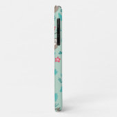 Cute Luiaard Patroon Gepersonaliseerde Naam   Case-Mate iPhone Case (Achterkant/links)