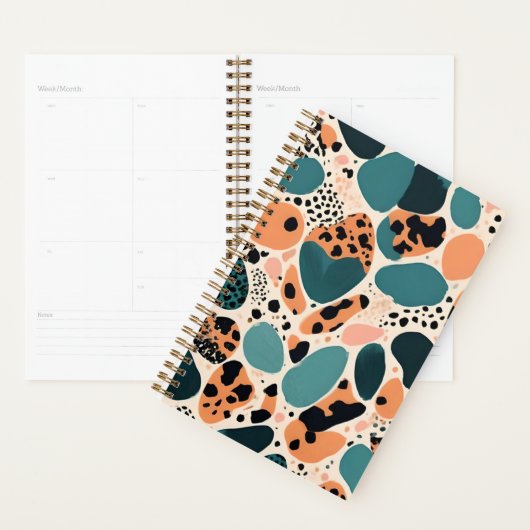 Cute Luipaard Dierprint Planner (Display)