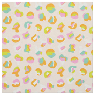 Cute Luipaardprint Jachtluipaard Vlekken Patroon R Stof