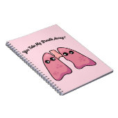 Cute Lungs - Human Biology Notitieboek (Rechterzijde)