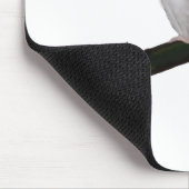 Cute Lutino Cockatiel Bird Ivy Perch Animal Muismat (Hoek)