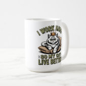 Cute Luxury Cat Mom mug coffe for Women Koffiemok (Voorkant rechts)