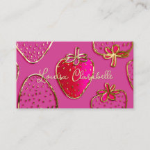 Cute Luxury Strawberry Pattern