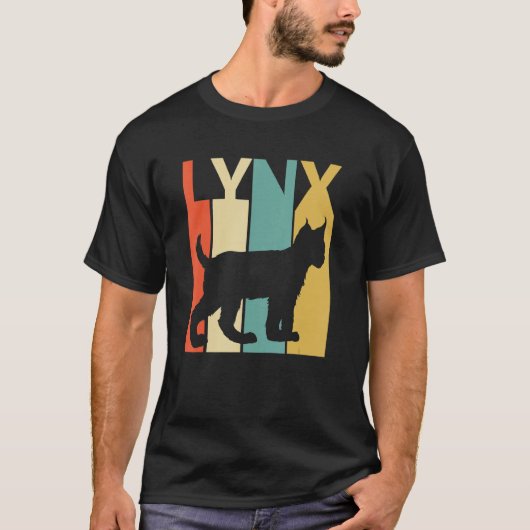 Cute Lynx cat Animal T-shirt (Voorkant)