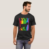 Cute Lynx Cat Costume Lynx Cat Animal T-shirt (Voorkant volledig)