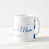 Cute Ma Heart Hummingbird Sage Green Coffee Mok (Voorkant rechts)