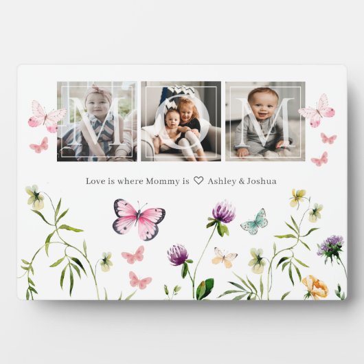 Cute Ma Photo Display Plaque Fotoplaat (voorkant)