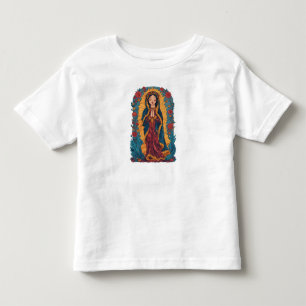 Cute Maagd van Guadalupe Peuter T-shirt