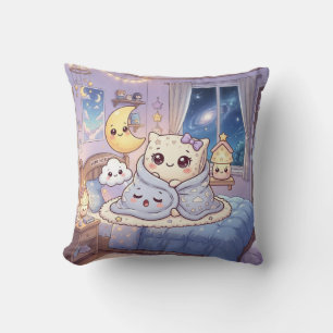 Cute Maan Slaapkussen Kussen