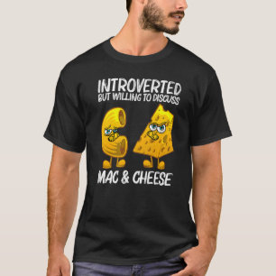 Cute Mac & Cheese voor mannen Macaroni Cheese T-shirt