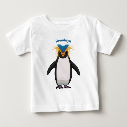 Cute macaroni penguin cartoon (Voorkant)
