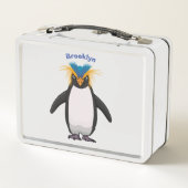Cute macaroni penguin cartoon (Achterkant)