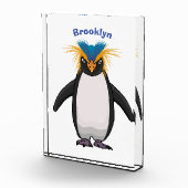 Cute macaroni penguin cartoon fotoblokken (Rechts)