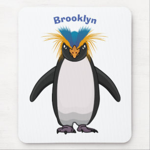 Cute macaroni penguin cartoon muismat