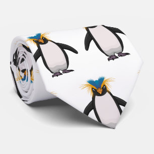 Cute macaroni penguin cartoon stropdas