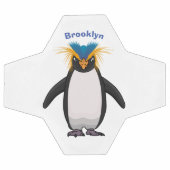 Cute macaroni penguin cartoon voetbal (Enkel)
