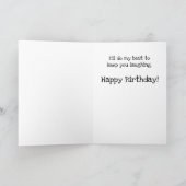 Cute Macaw Laugh om jong te blijven Kaart (Binnen)