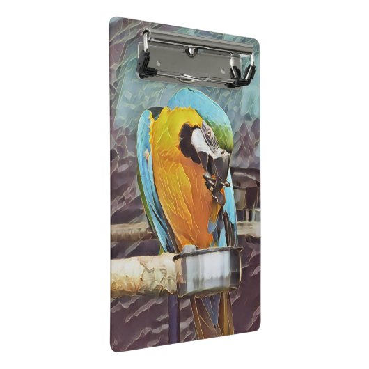 CUTE MACAW MINI KLEMBORD (Schuin)