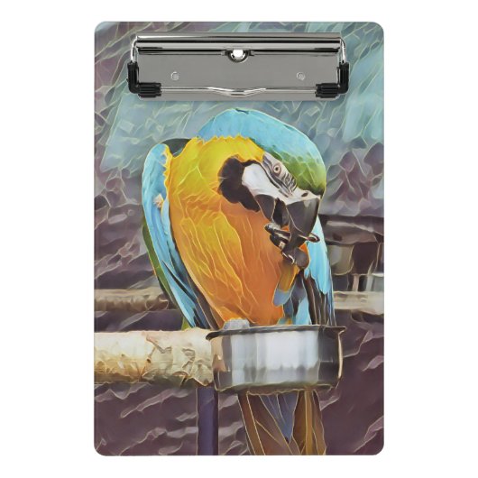 CUTE MACAW MINI KLEMBORD (Voorkant)