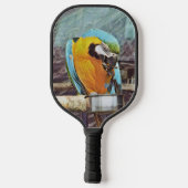 CUTE MACAW PICKLEBALL PADDLE (Achterkant)