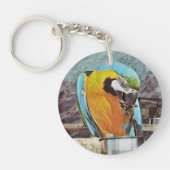 CUTE MACAW SLEUTELHANGER (Voorkant)