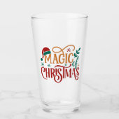 Cute 'Magic of Christmas'  Glas (Voorkant)