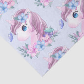 Cute & Magical Baby Unicorn Pattern Tissuepapier (Detail)