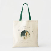 Cute Magical Enchanical Fairy On Way Baby shower Tote Bag (Voorkant)