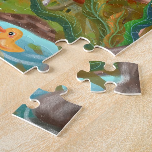 Cute Magical Forest Legpuzzel (Zijkant)