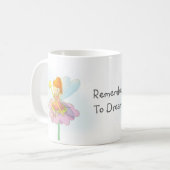 Cute Magical Little Fairy Girl Koffiemok (Voorkant links)