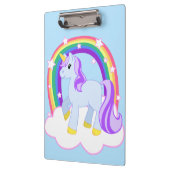 Cute Magical Rainbow Unicorn Klembord (Links)